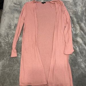 Dusty pink cardigan